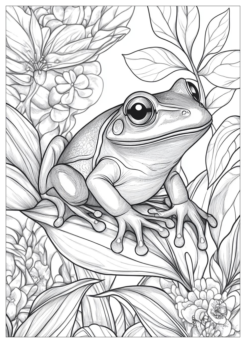 Froschkönig Ausmalbilder 2