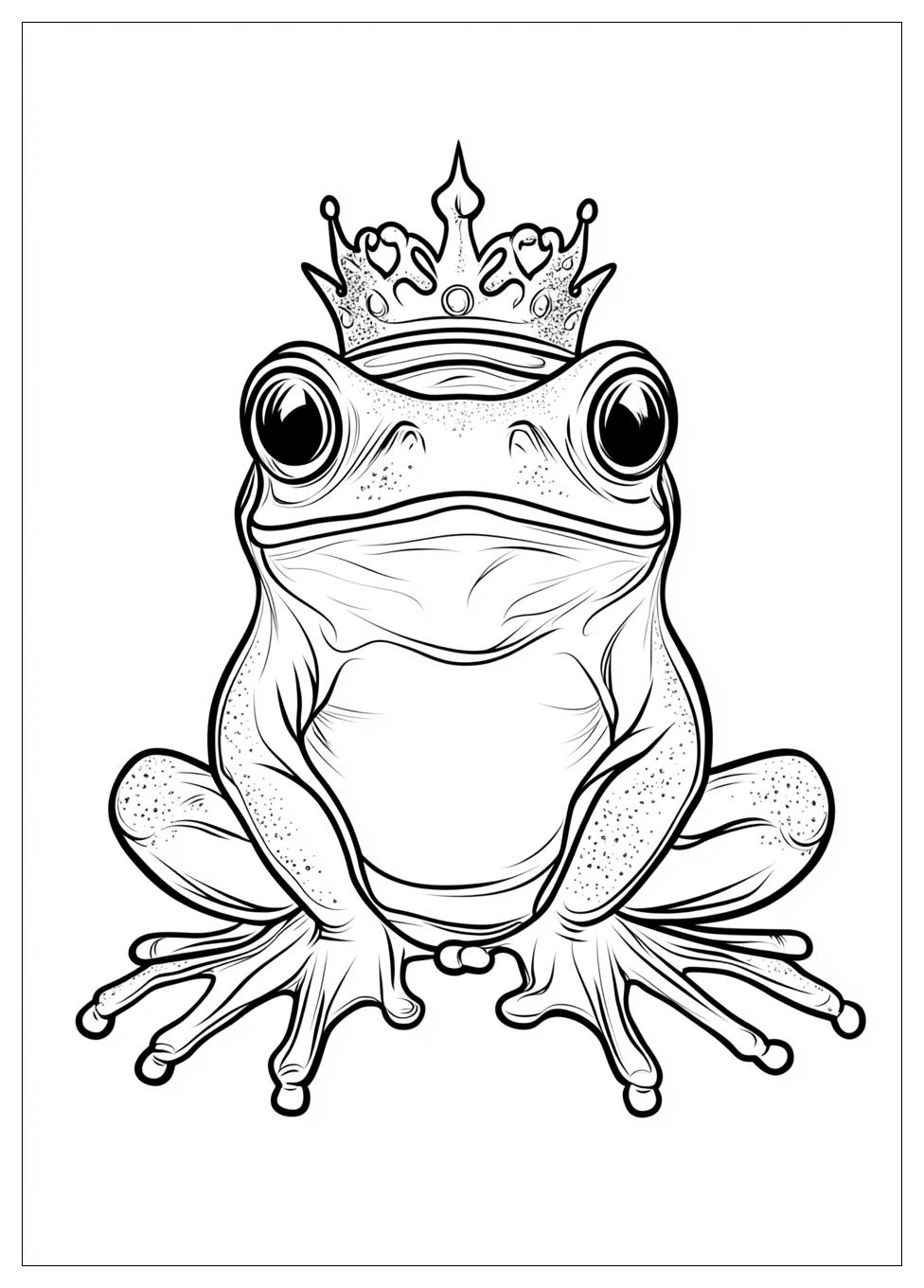 Froschkönig Ausmalbilder 21