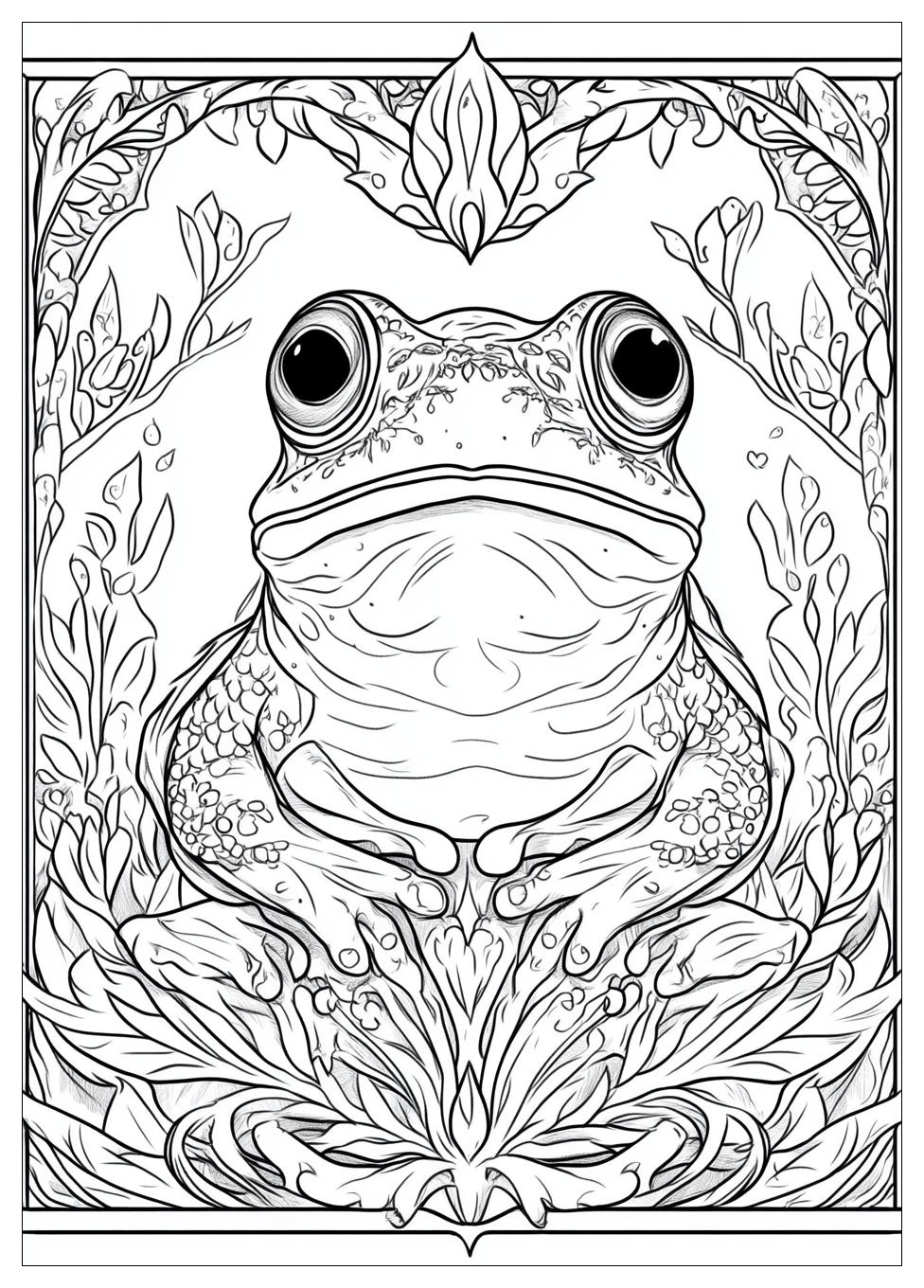 Froschkönig Ausmalbilder 4