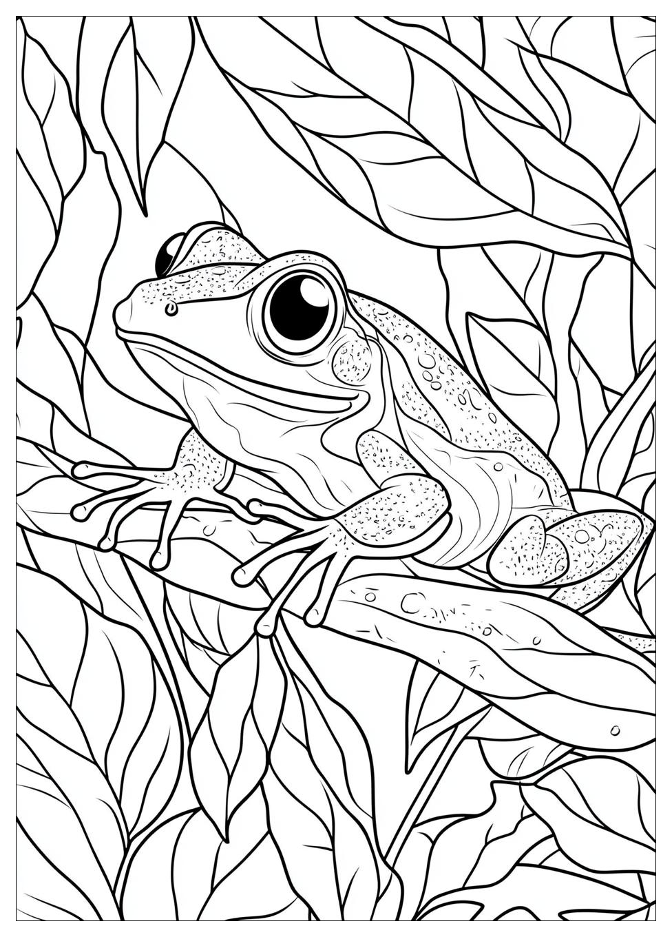 Froschkönig Ausmalbilder 5