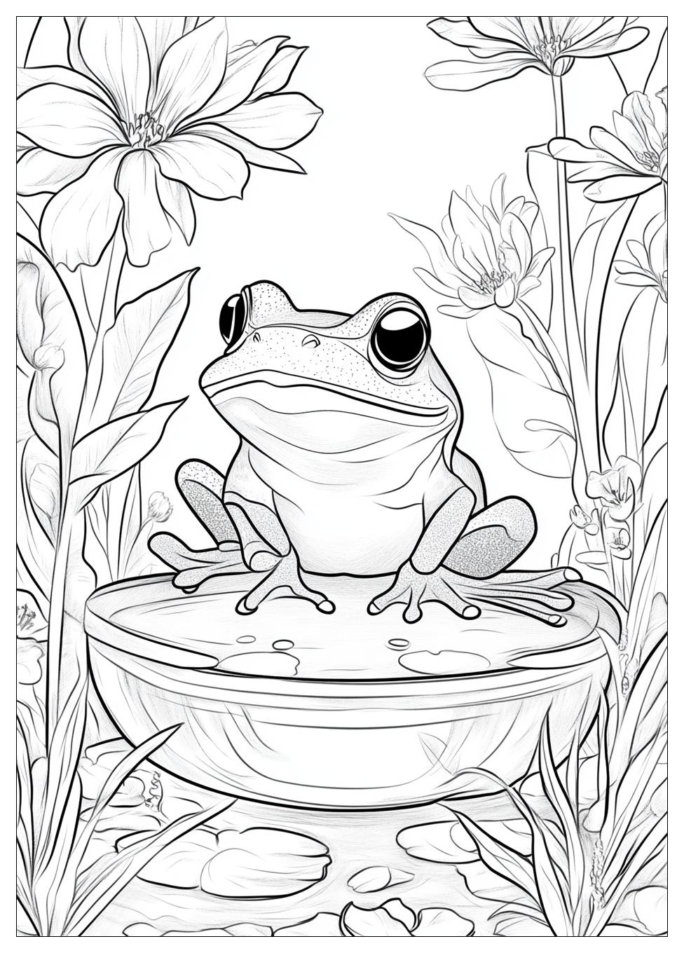 Froschkönig Ausmalbilder 8