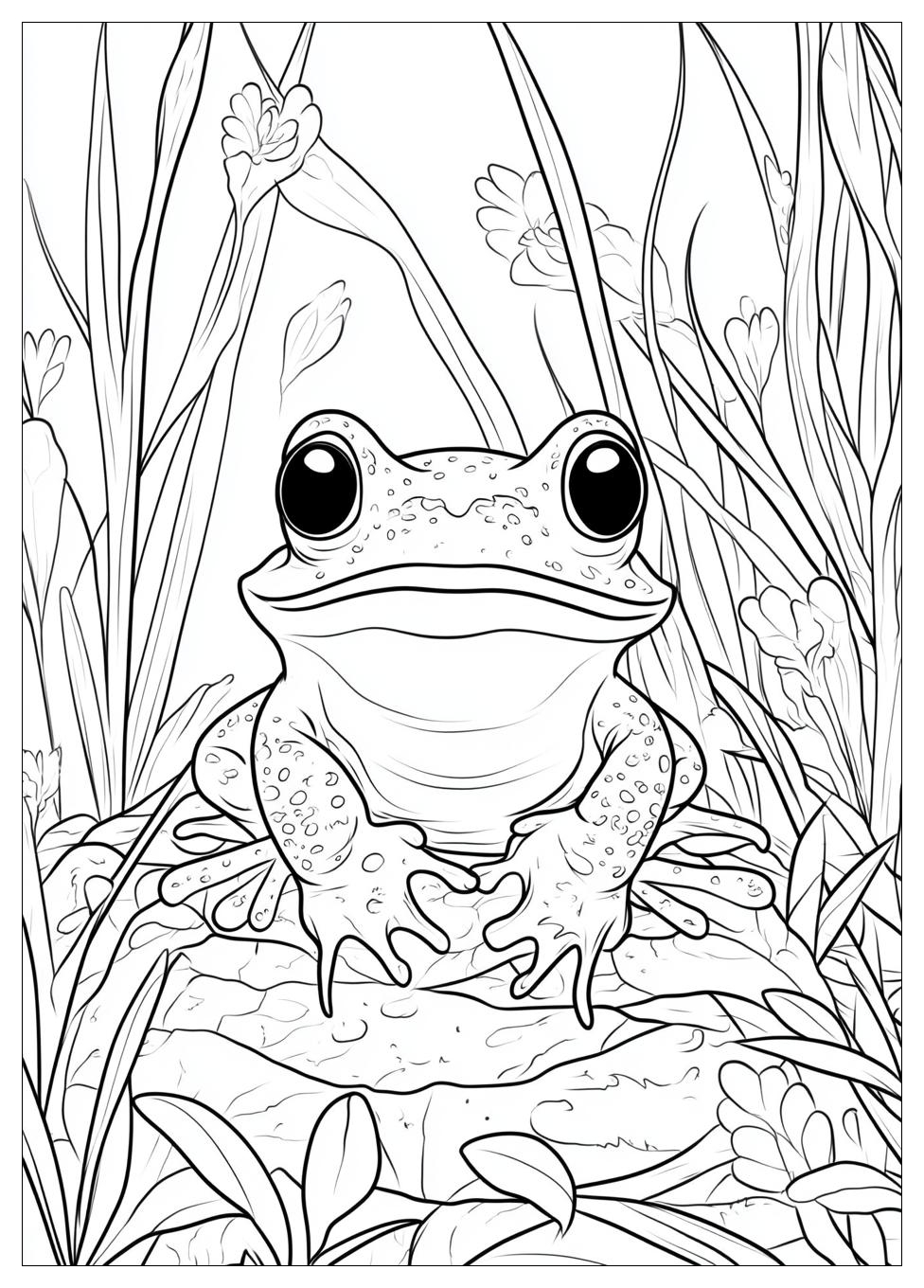 Froschkönig Ausmalbilder 9