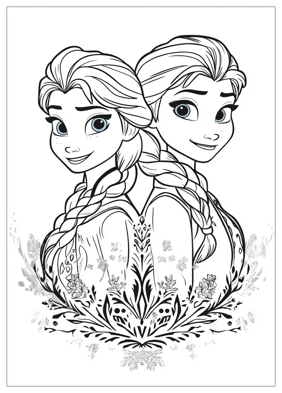Frozen 2 Ausmalbilder 1
