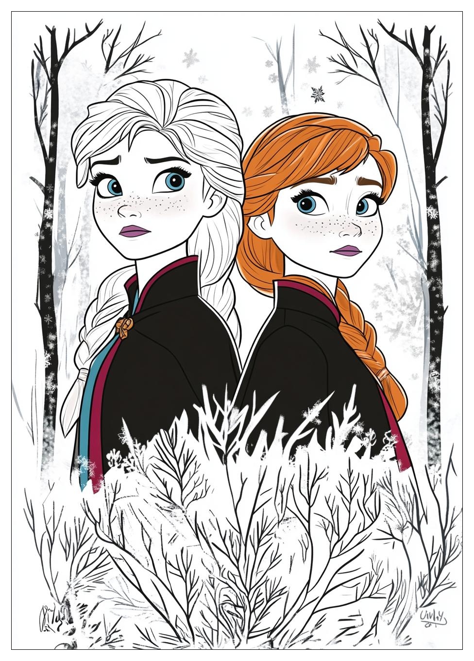 Frozen 2 Ausmalbilder 6