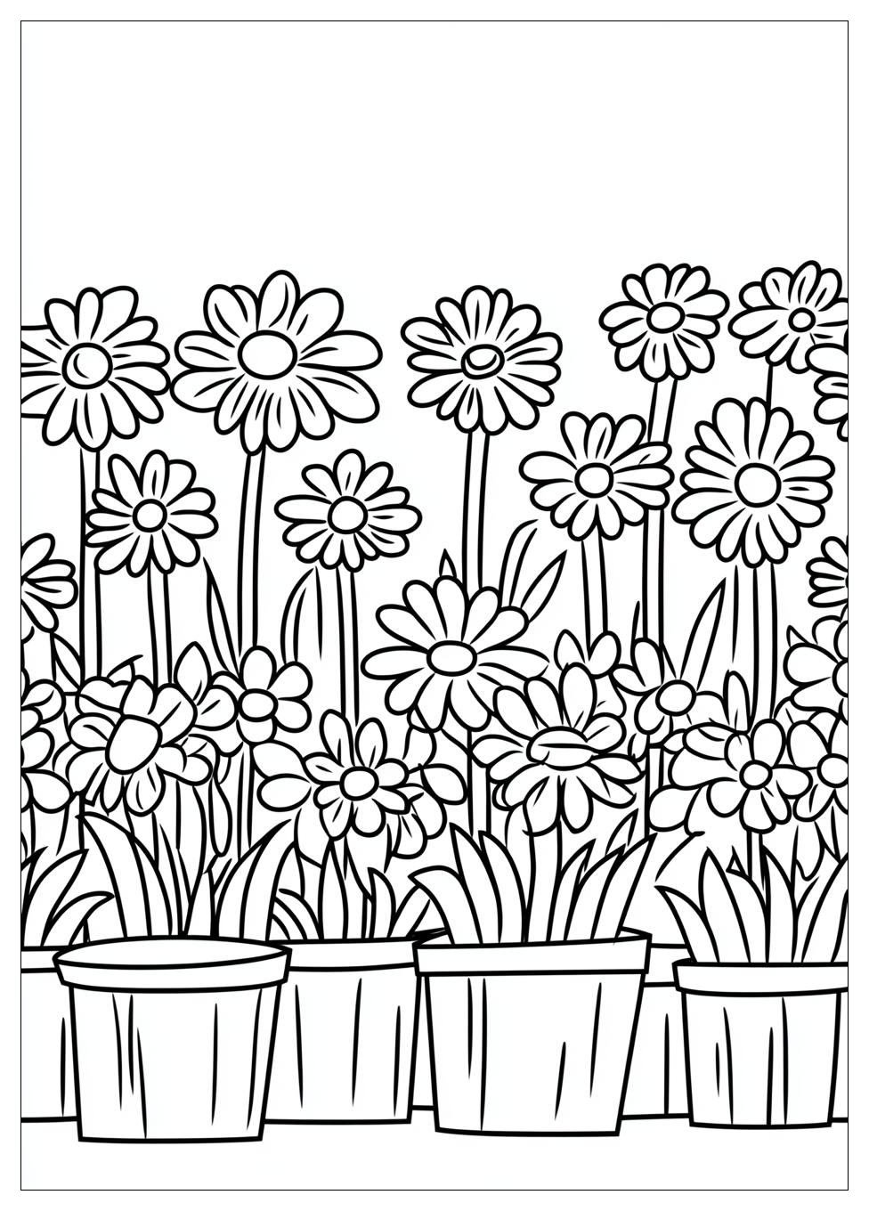 Garten Ausmalbilder 6