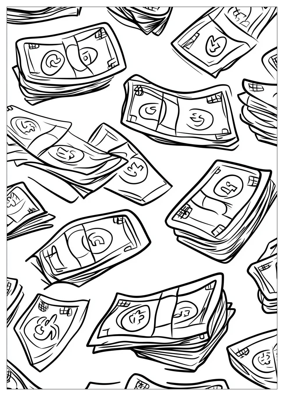 Geld Ausmalbilder 12