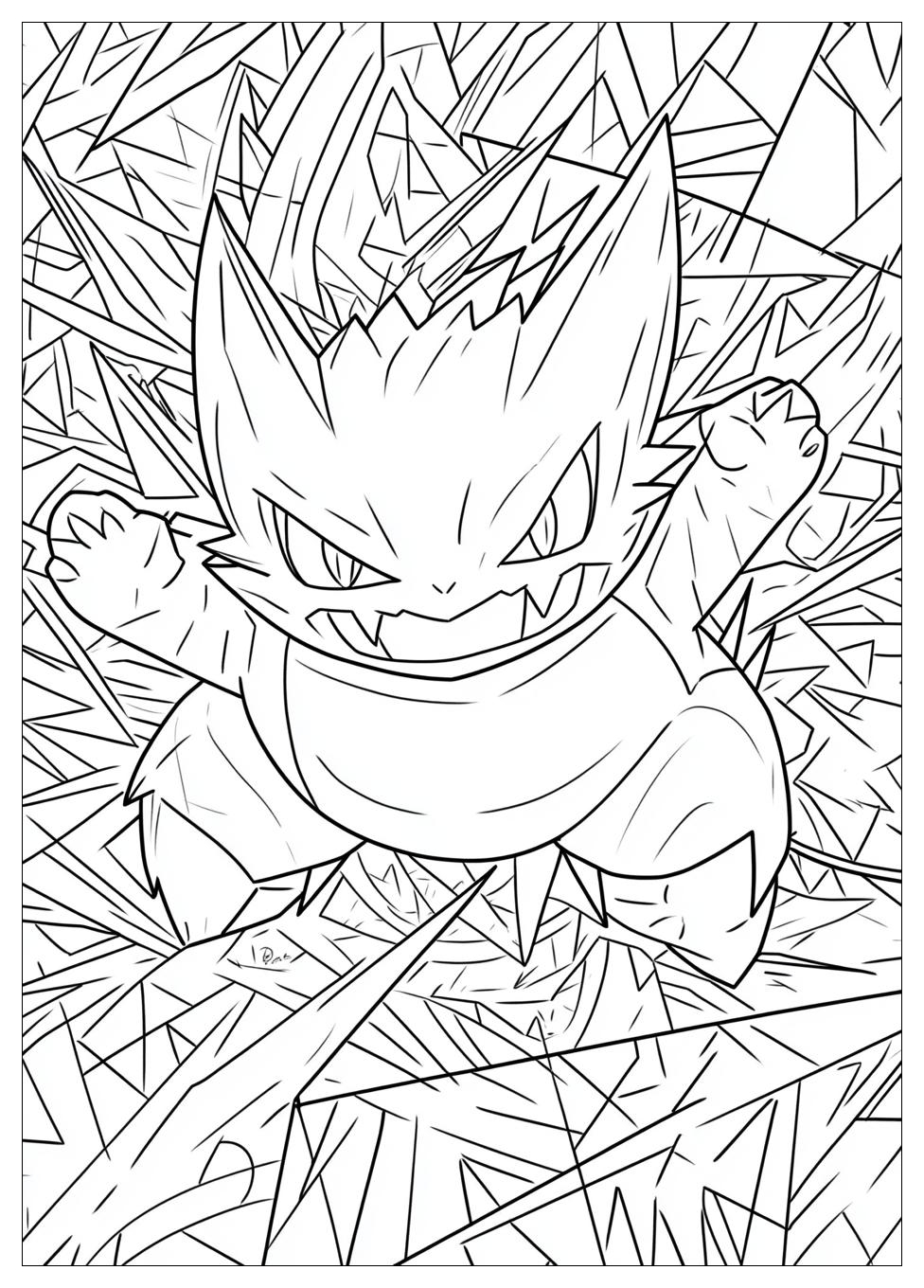 Gengar Ausmalbilder 19