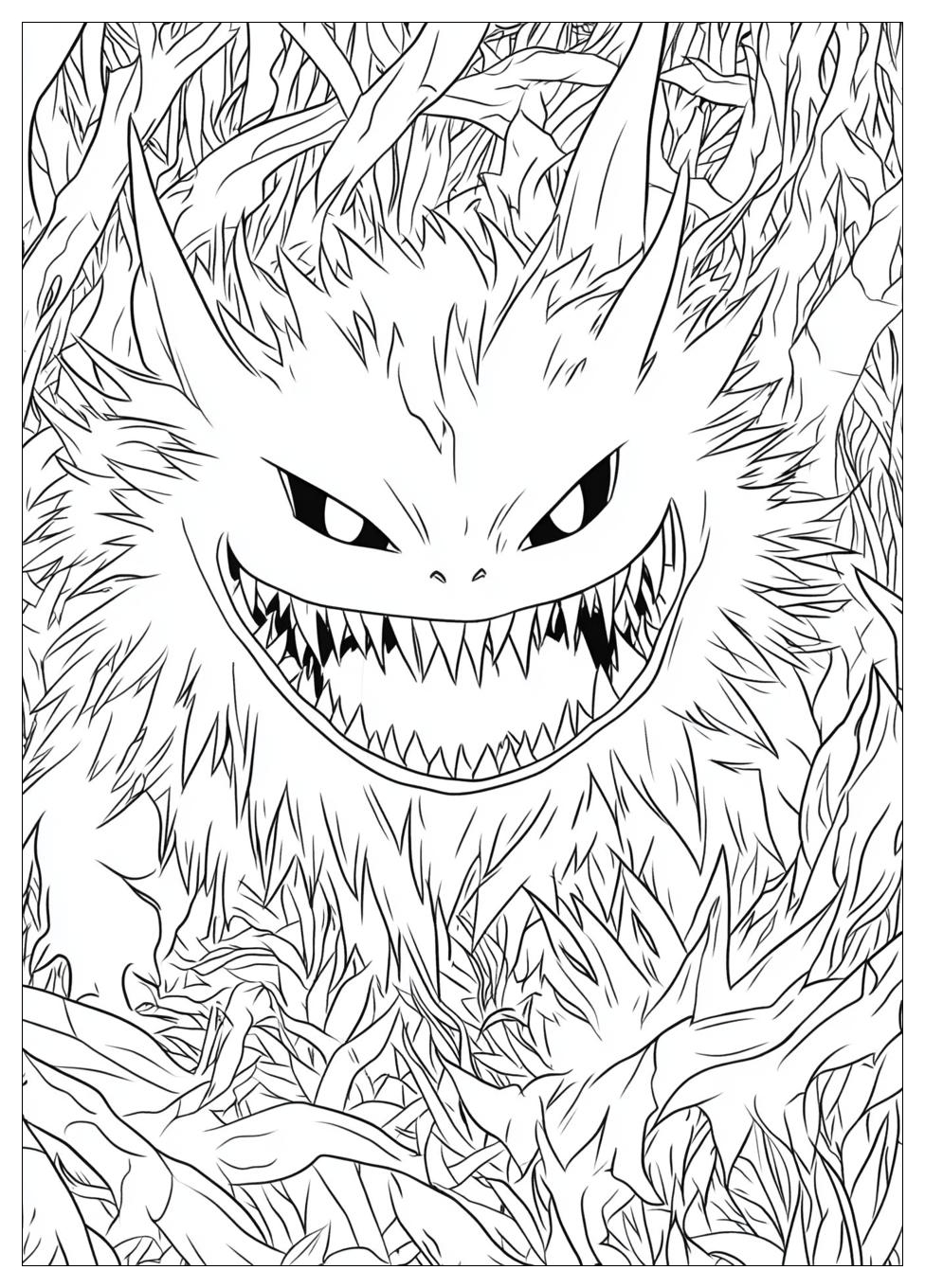 Gengar Ausmalbilder 23