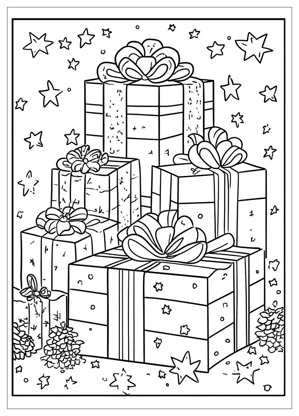 Geschenk Ausmalbilder 10