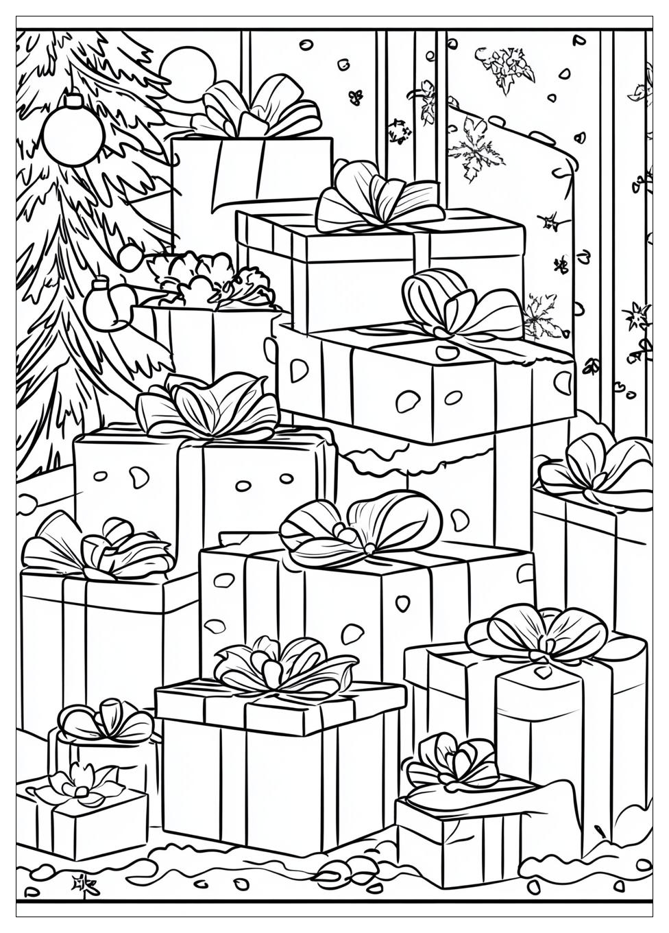 Geschenk Ausmalbilder 15