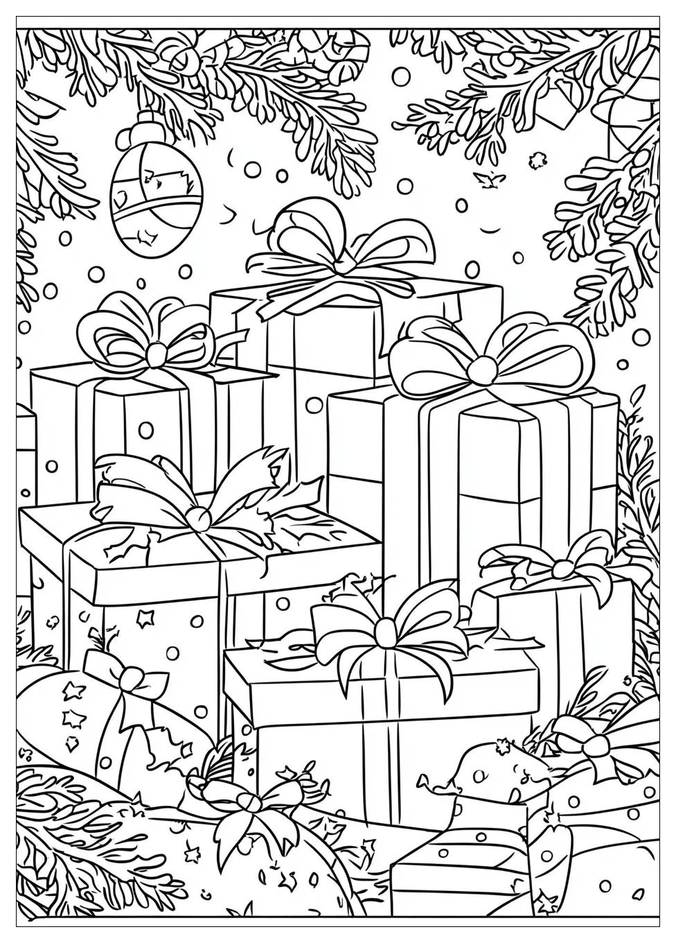 Geschenk Ausmalbilder 16