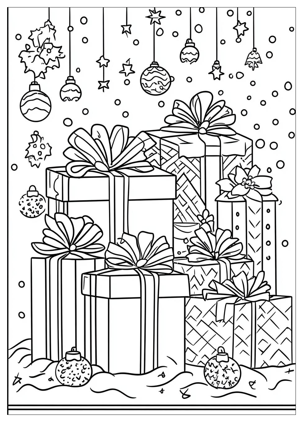 Geschenk Ausmalbilder 17