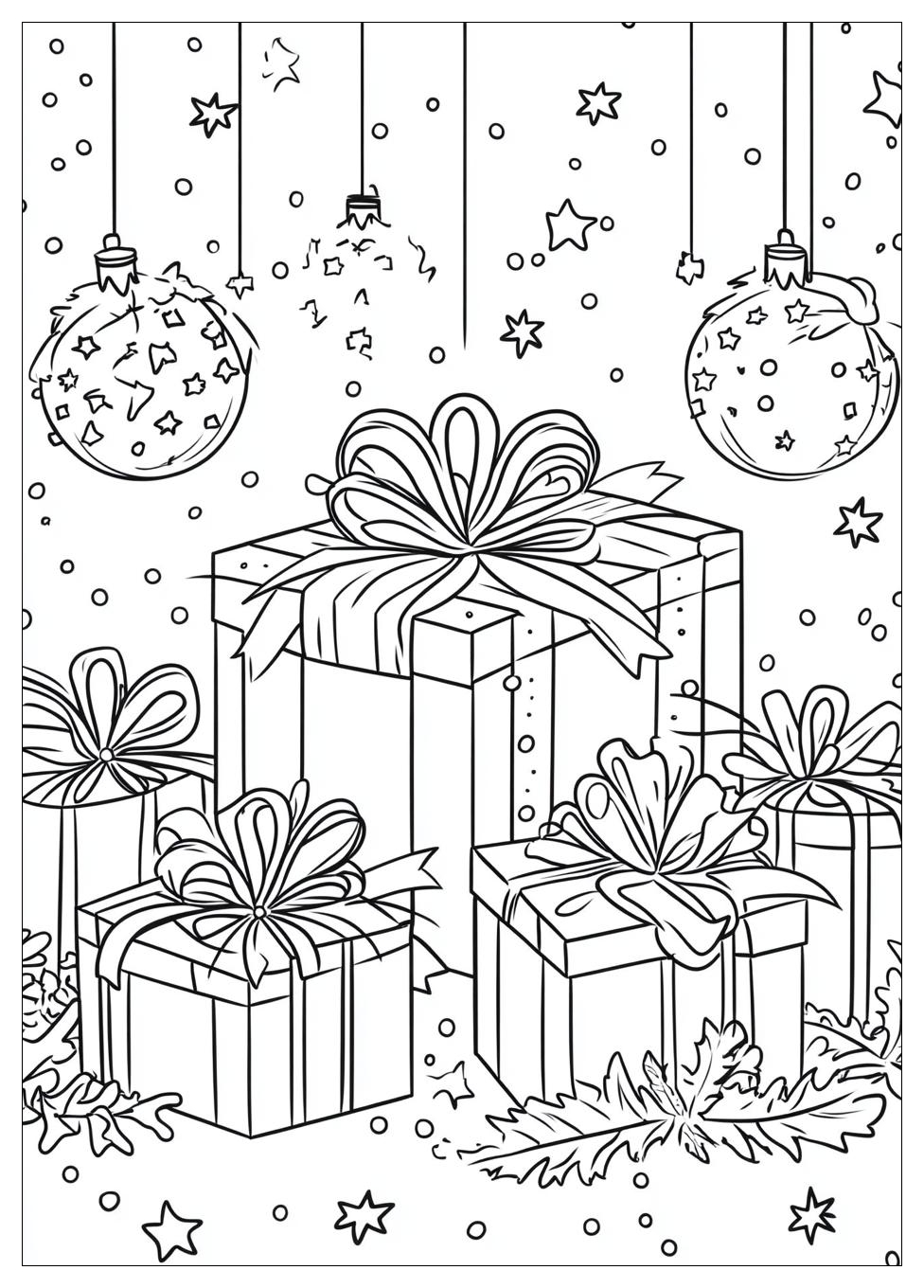 Geschenk Ausmalbilder 2