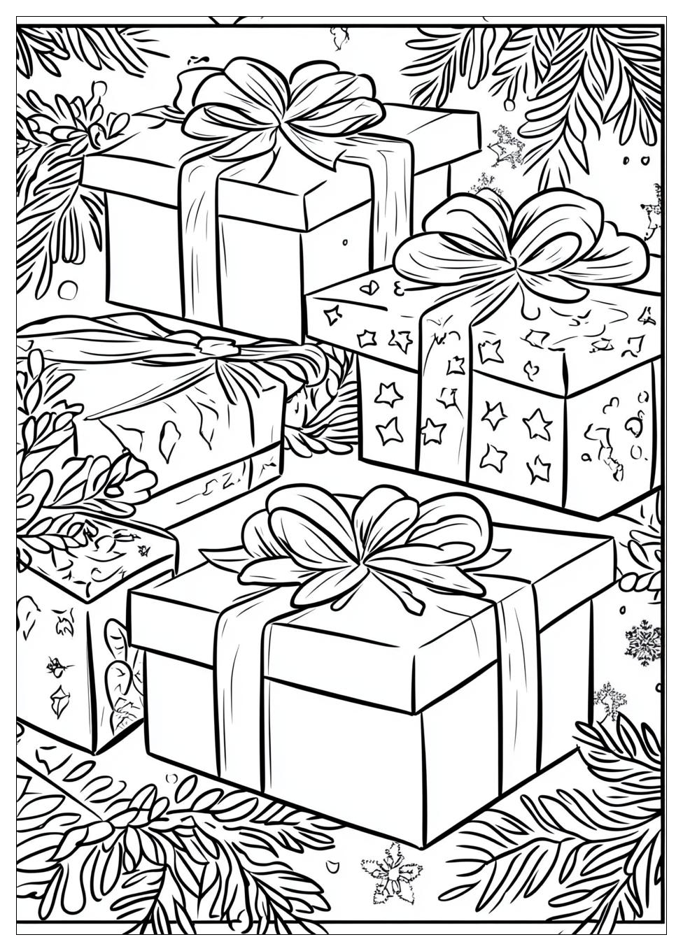 Geschenk Ausmalbilder 23