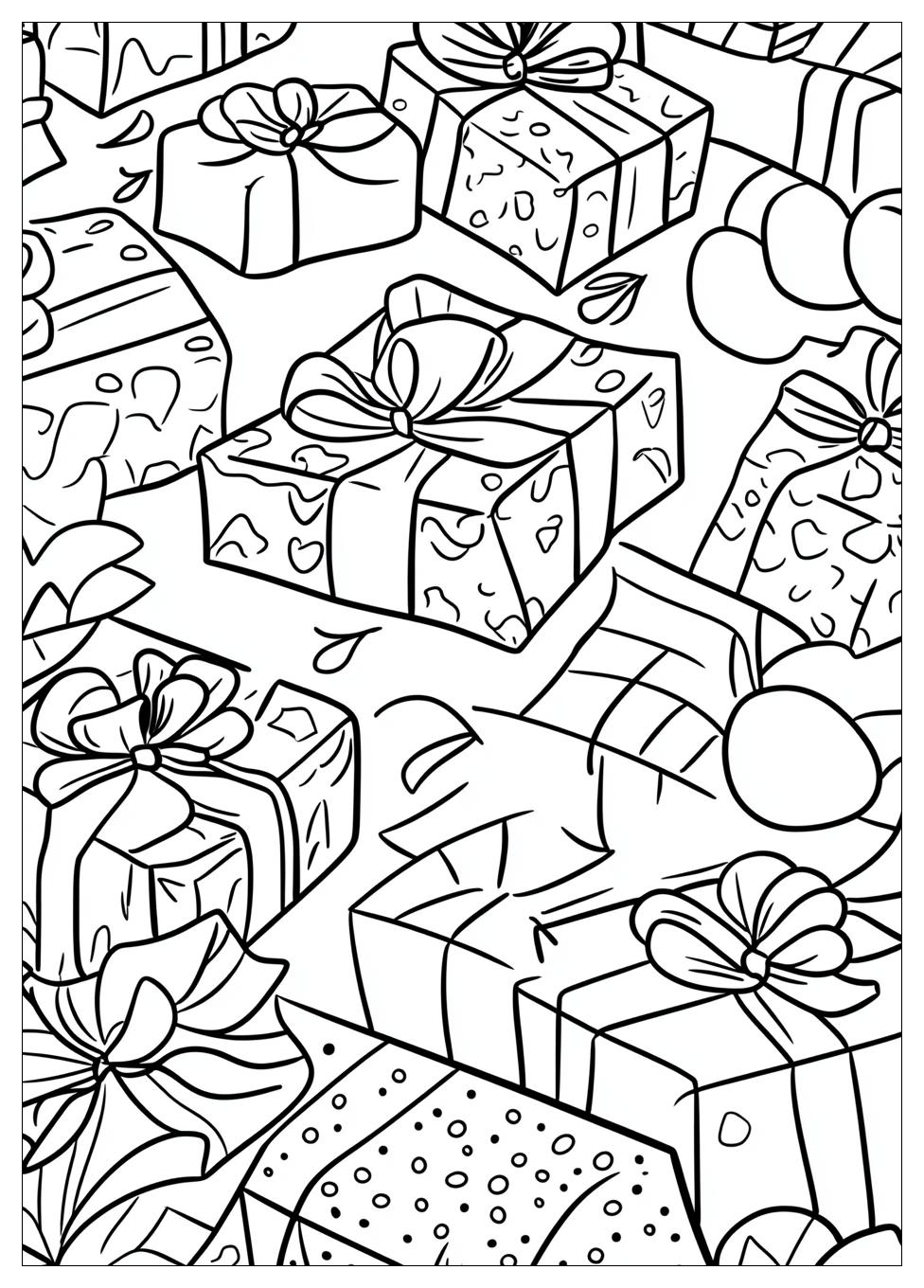 Geschenk Ausmalbilder 8