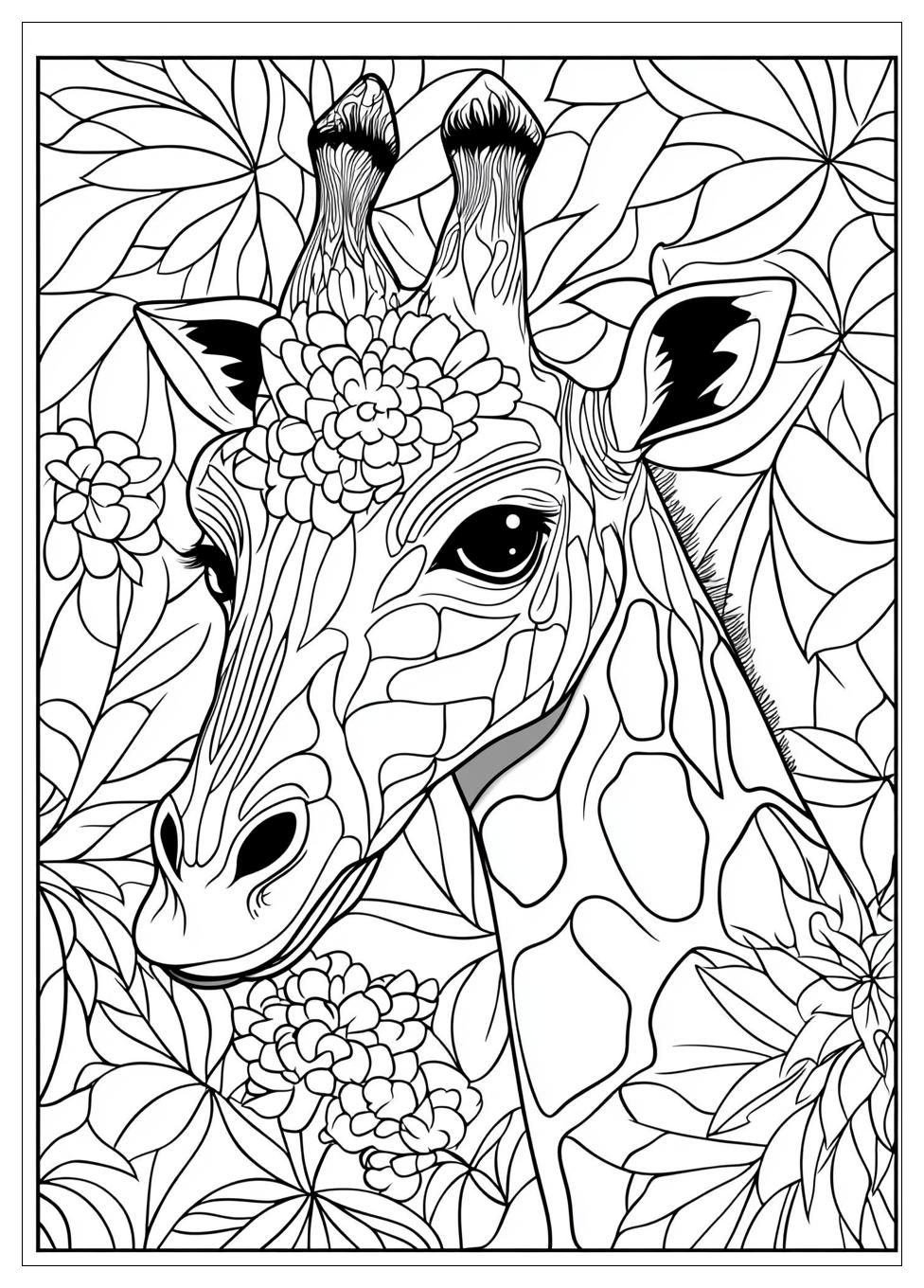 Giraffe Ausmalbilder 18