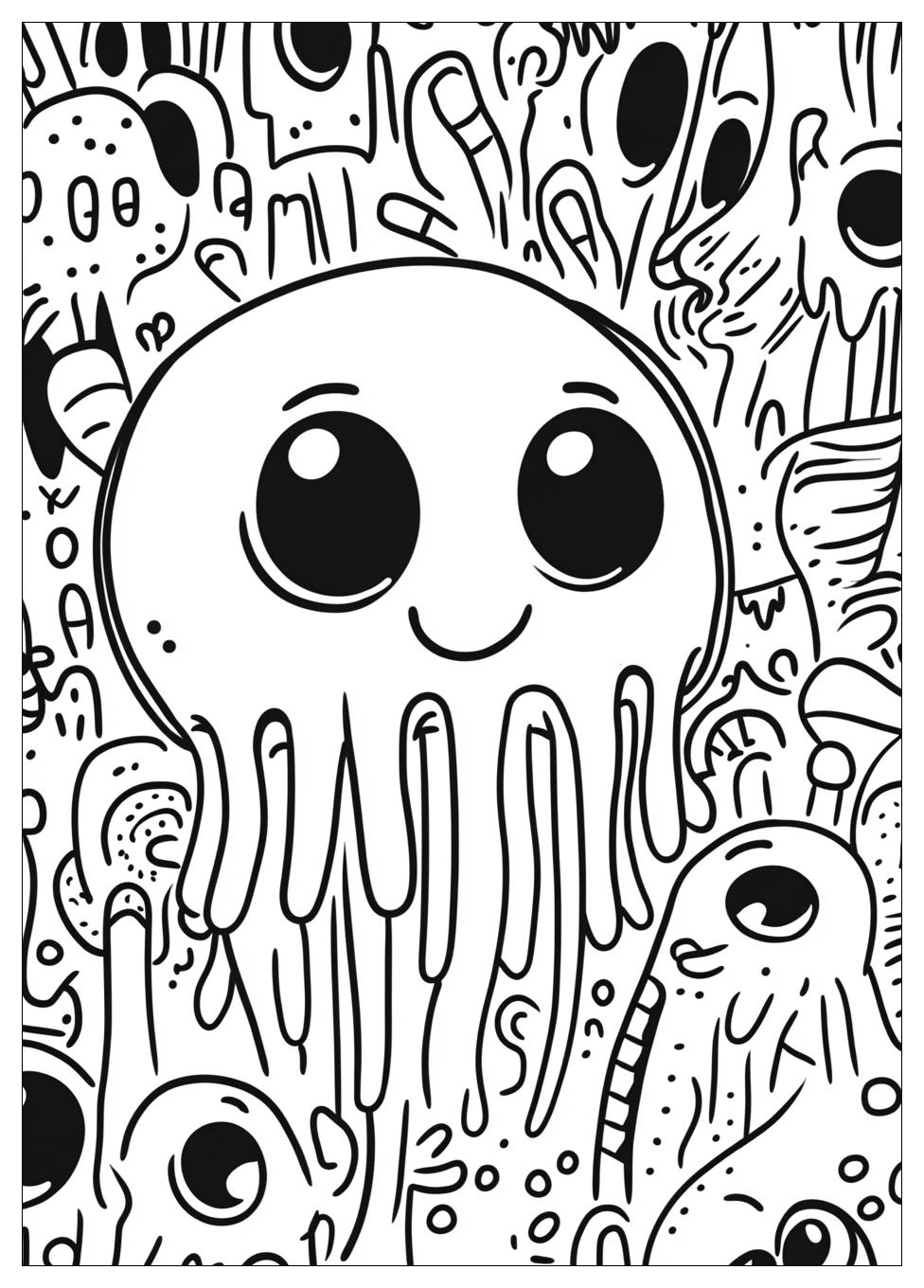 Glubschis Ausmalbilder 6