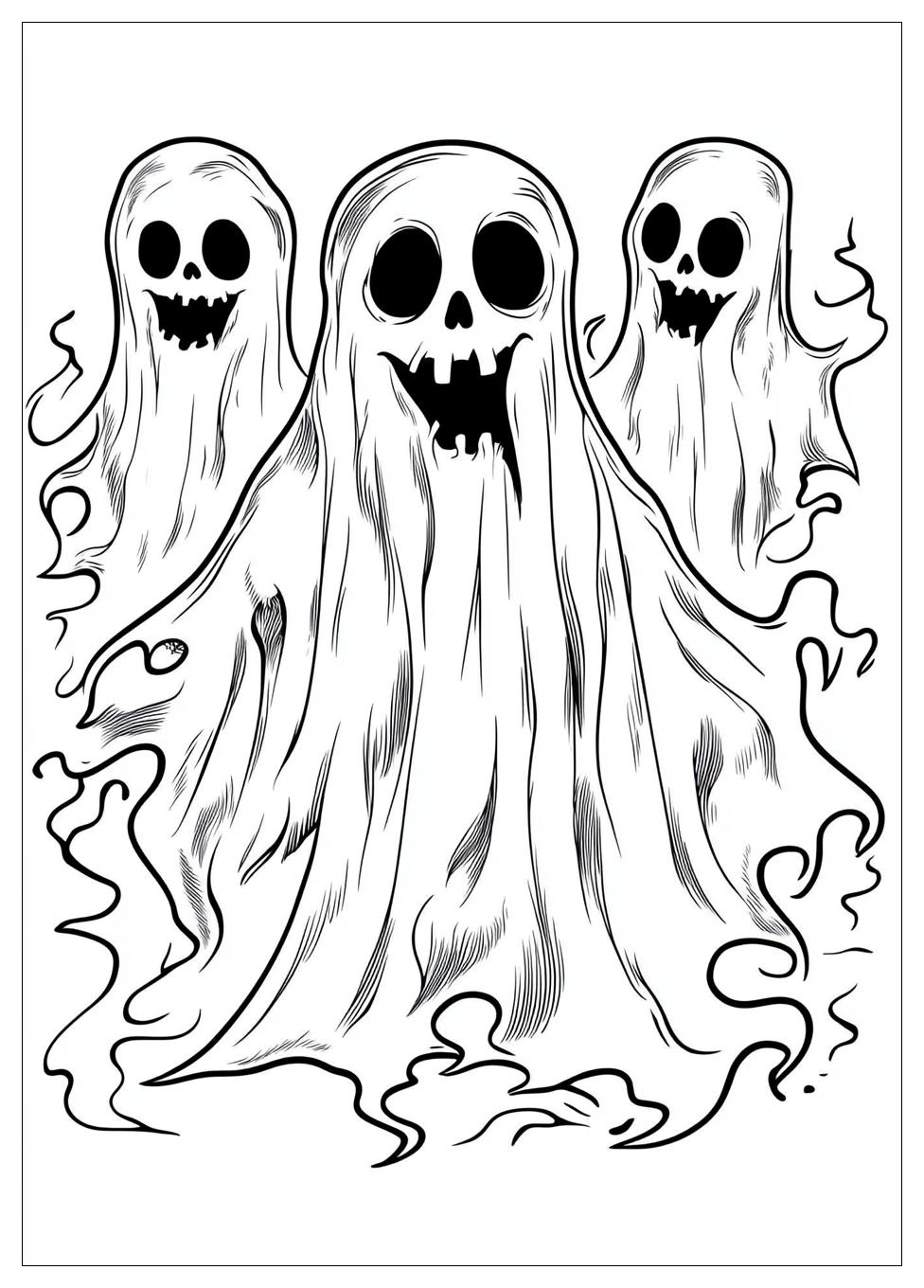 Gruselige Halloween Ausmalbilder 10