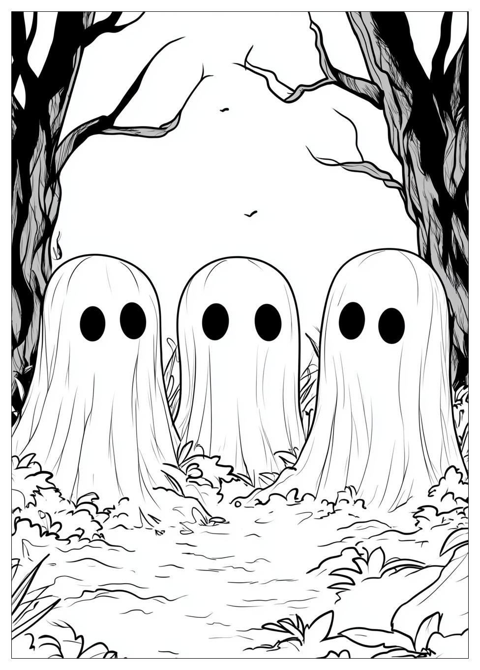 Gruselige Halloween Ausmalbilder 12