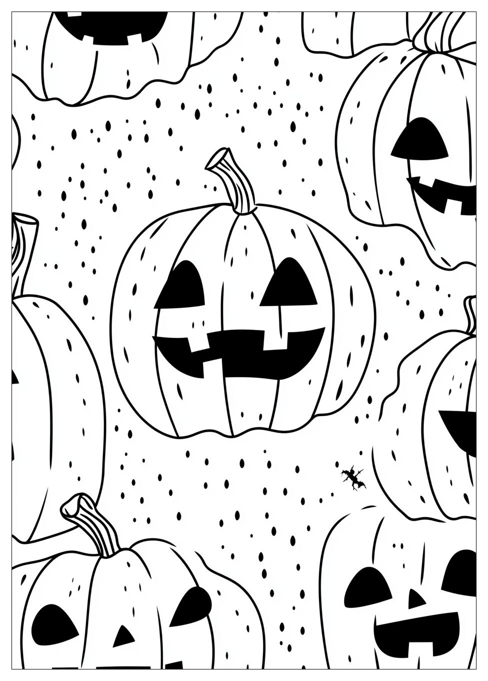 Gruselige Halloween Ausmalbilder 15