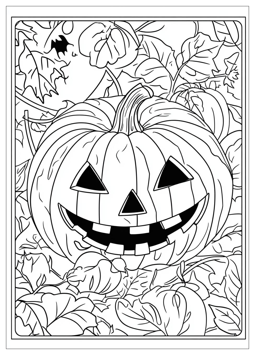 Gruselige Halloween Ausmalbilder 16