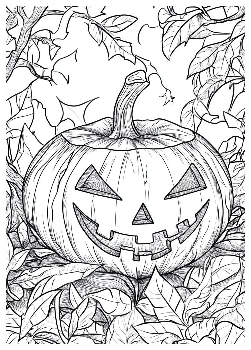 Gruselige Halloween Ausmalbilder 17