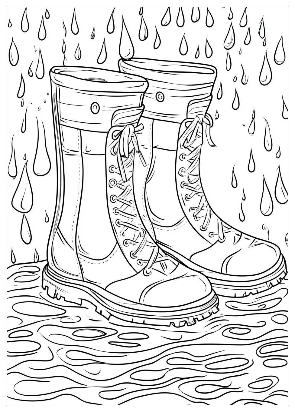 Gummistiefel Ausmalbilder 22