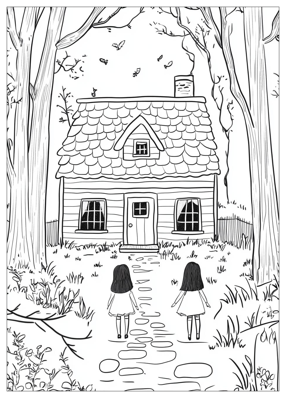 Hänsel Und Gretel Ausmalbilder 1