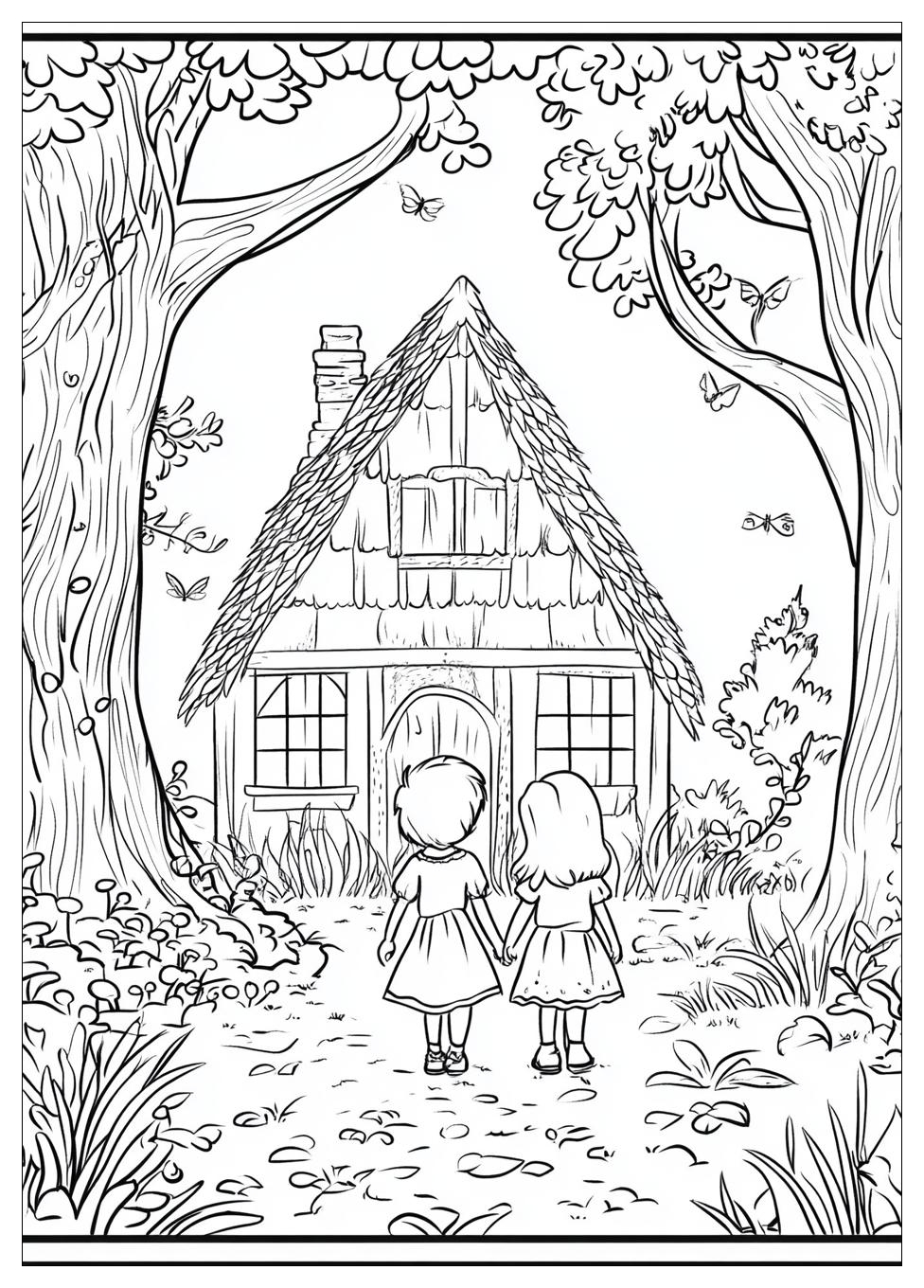 Hänsel Und Gretel Ausmalbilder 10