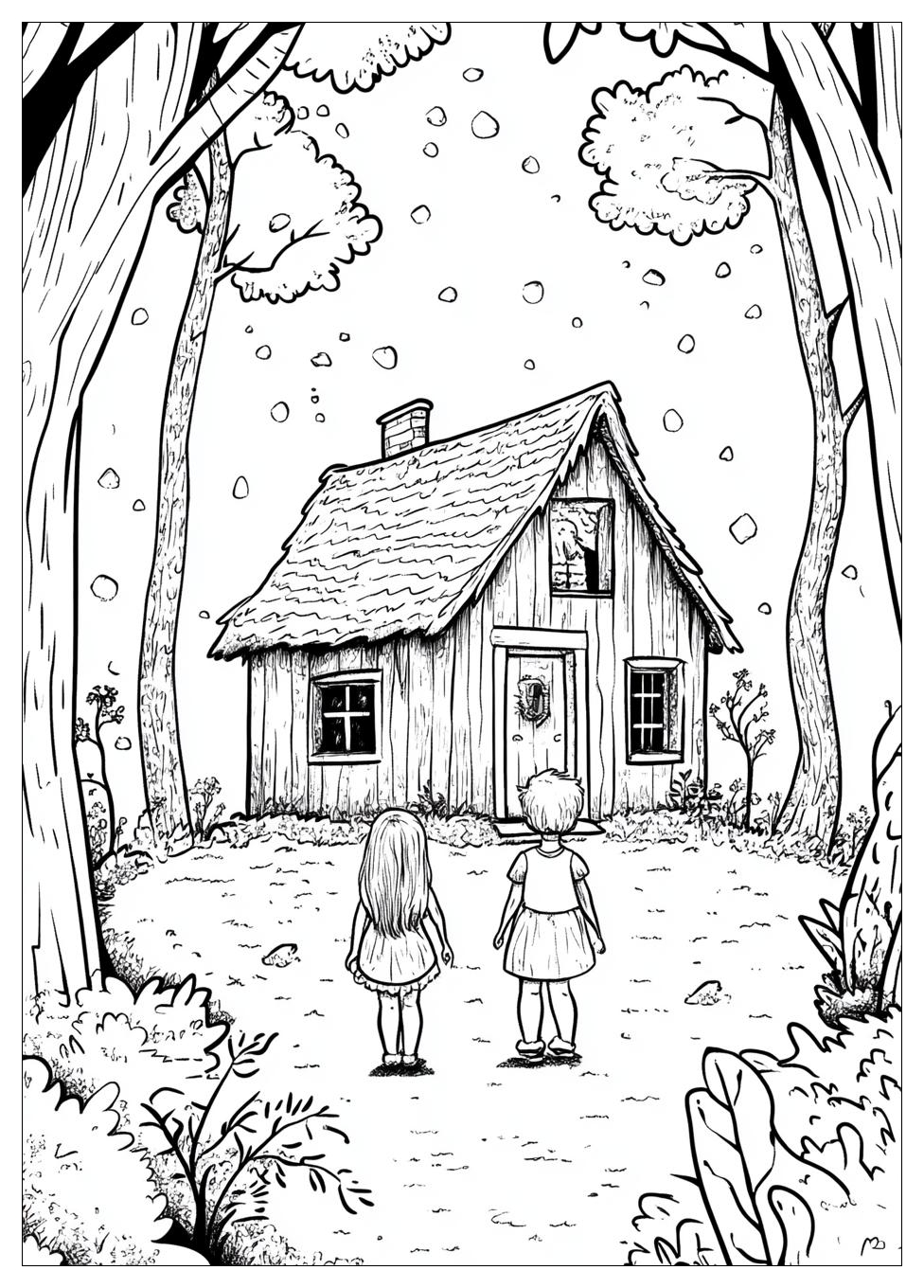 Hänsel Und Gretel Ausmalbilder 11