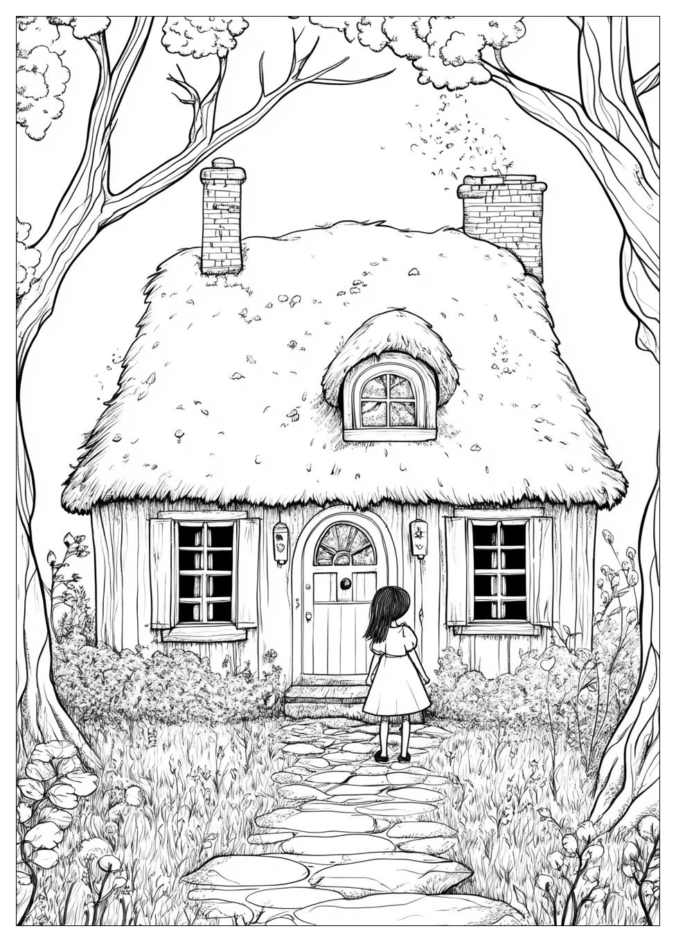 Hänsel Und Gretel Ausmalbilder 13