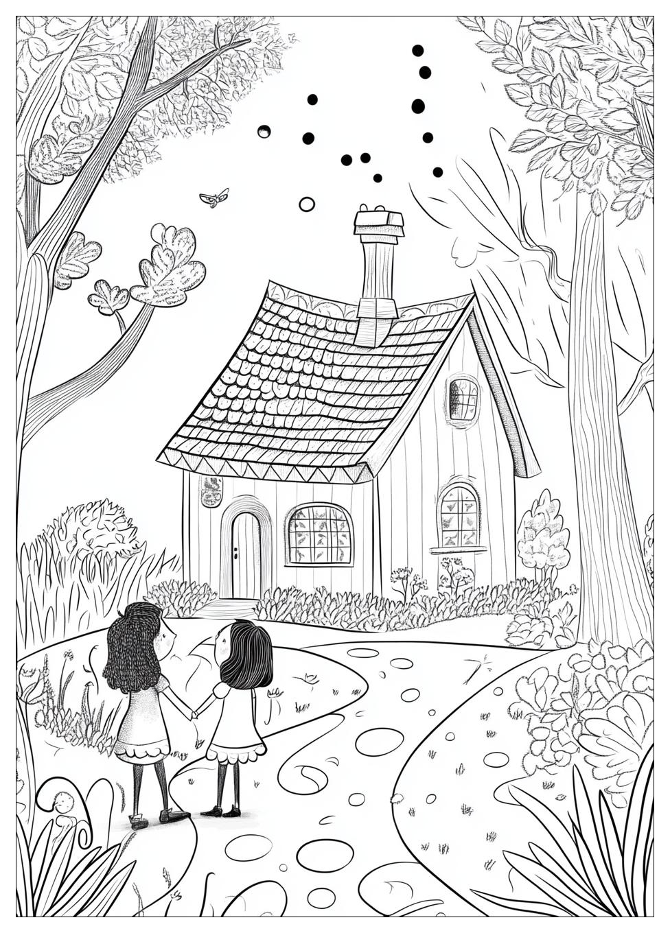 Hänsel Und Gretel Ausmalbilder 14