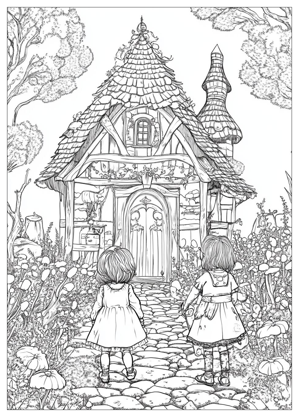Hänsel Und Gretel Ausmalbilder 15