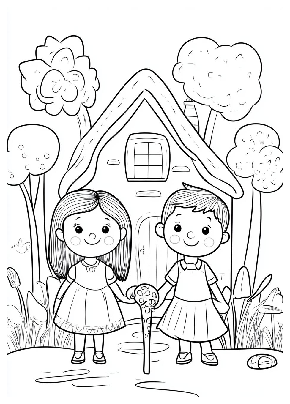 Hänsel Und Gretel Ausmalbilder 18