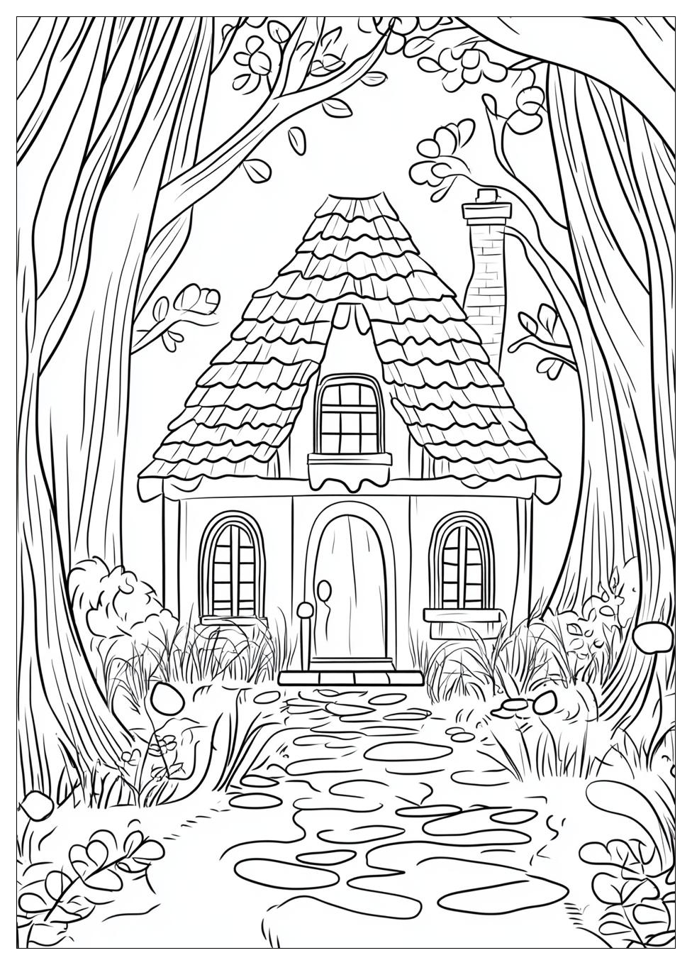Hänsel Und Gretel Ausmalbilder 2