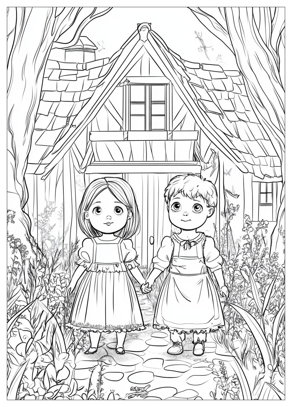 Hänsel Und Gretel Ausmalbilder 20