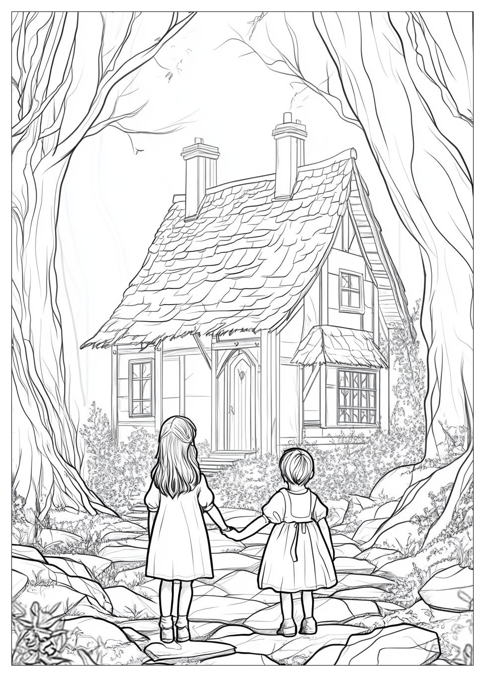 Hänsel Und Gretel Ausmalbilder 21