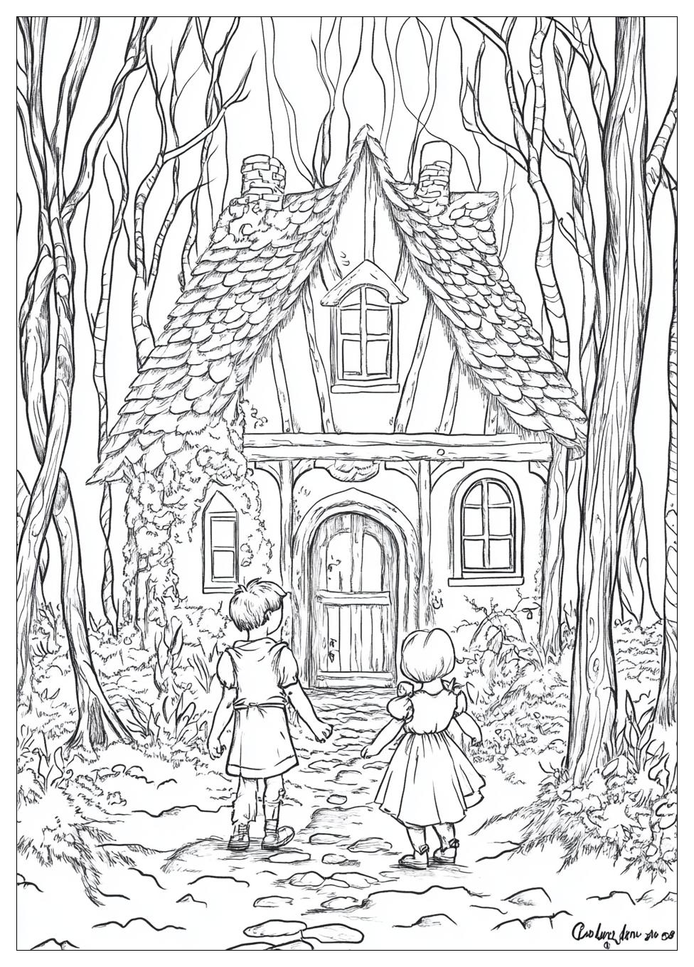 Hänsel Und Gretel Ausmalbilder 22