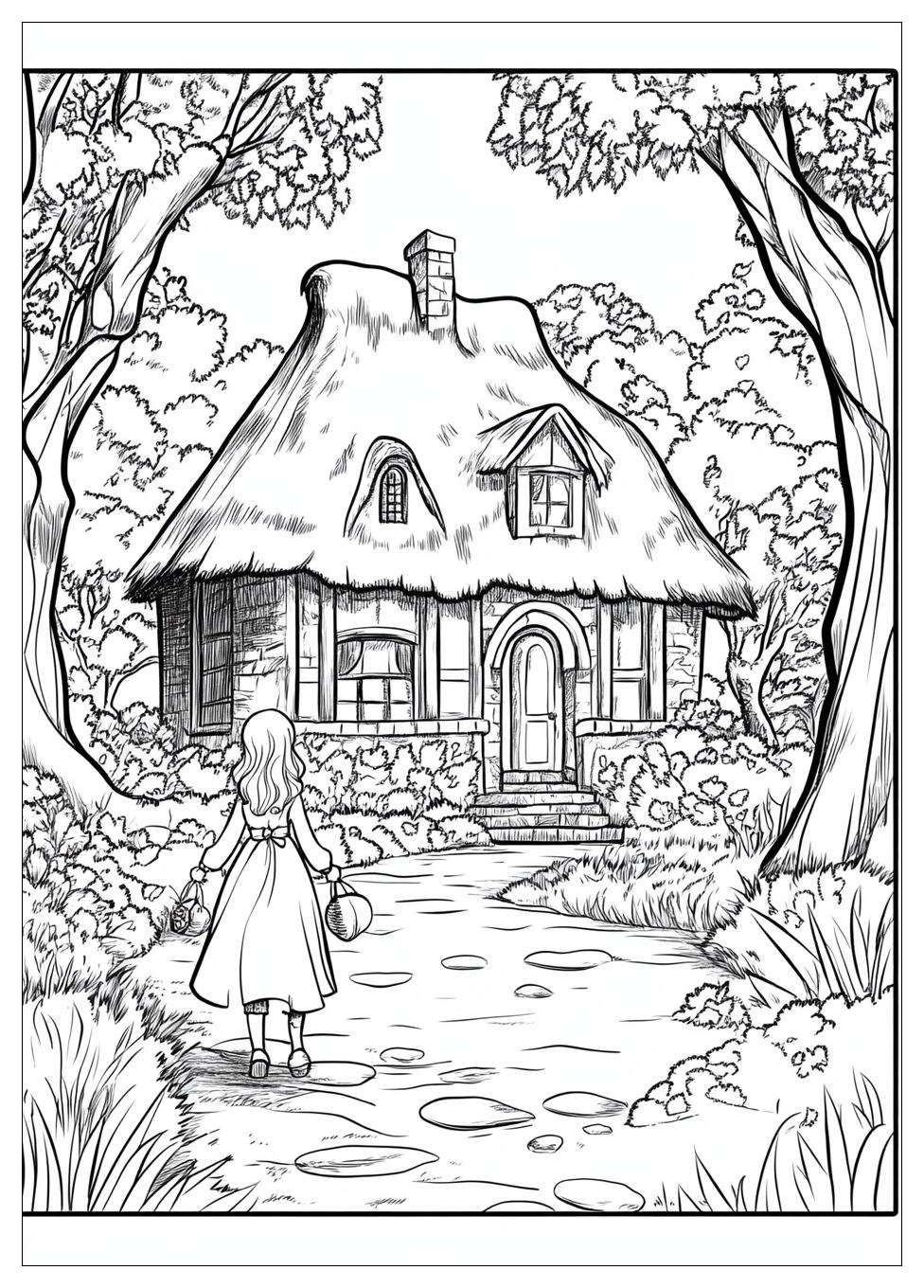 Hänsel Und Gretel Ausmalbilder 8