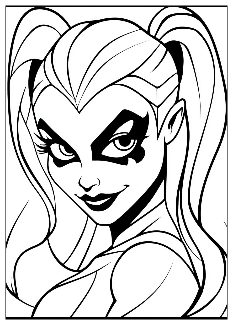 Harley Quinn Ausmalbilder 1