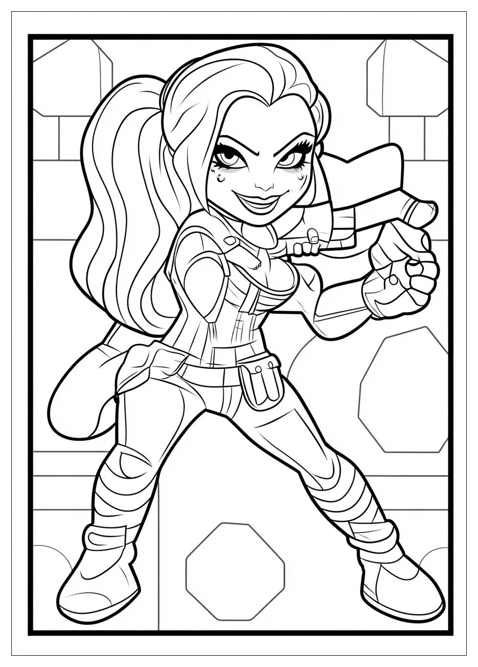 Harley Quinn Ausmalbilder 2