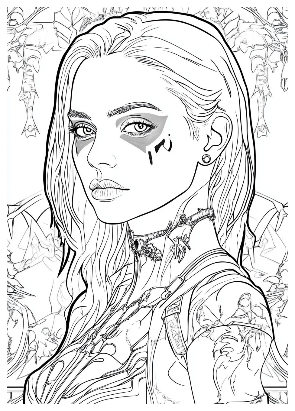 Harley Quinn Ausmalbilder 24