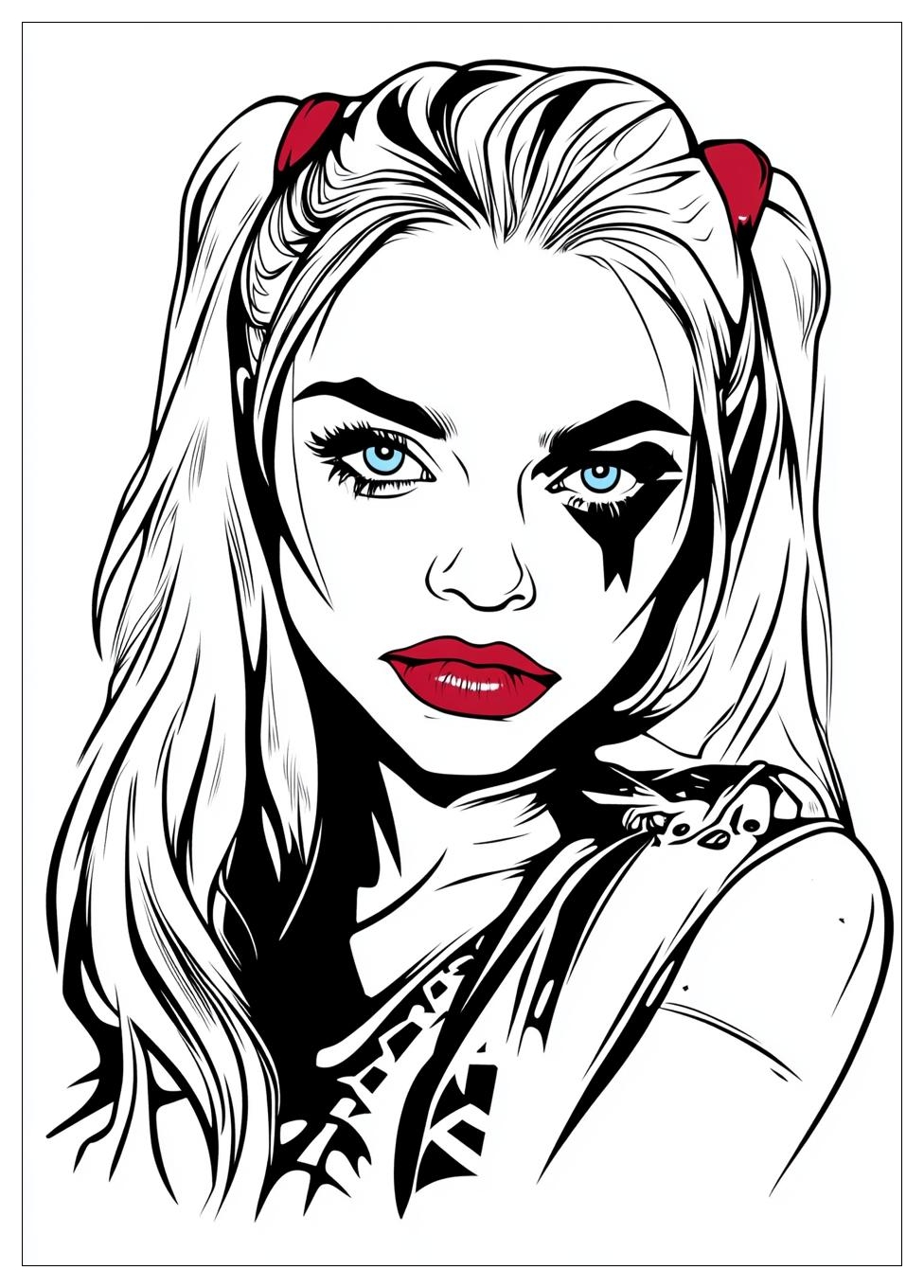 Harley Quinn Ausmalbilder 9