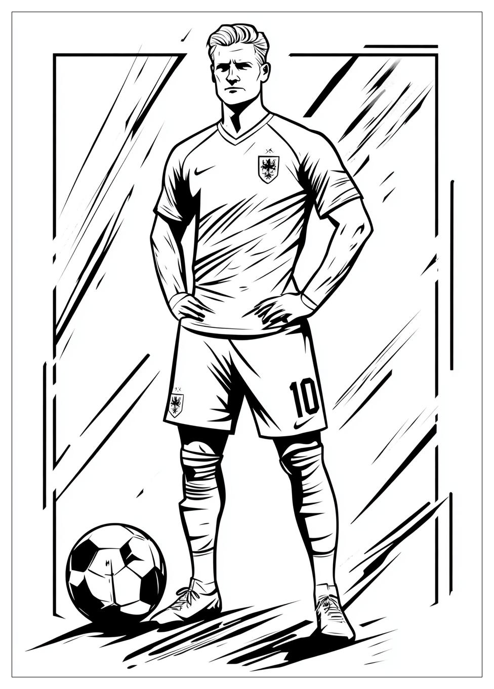 Harry Kane Ausmalbilder 12