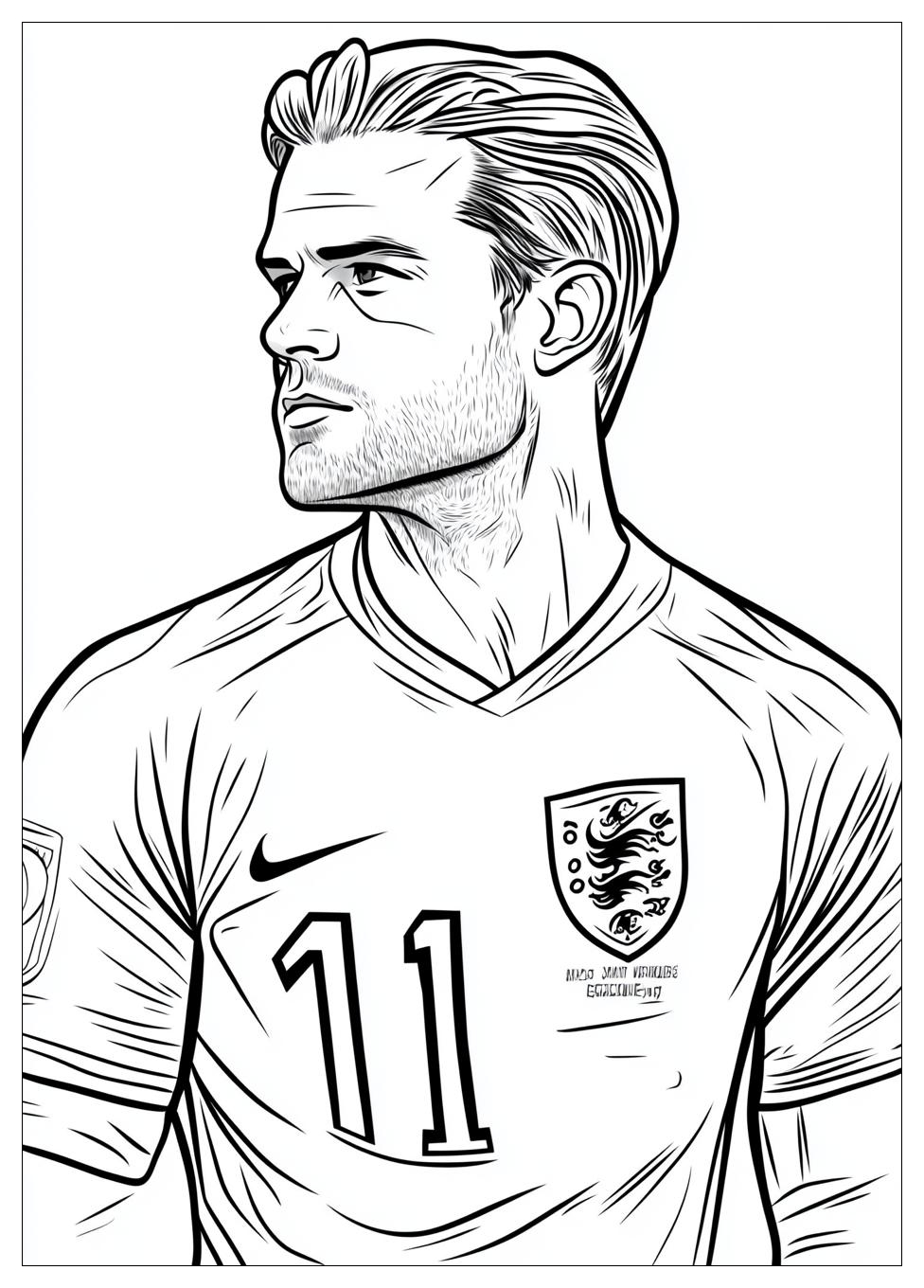 Harry Kane Ausmalbilder 2