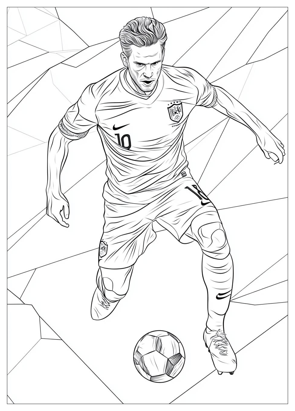 Harry Kane Ausmalbilder 21