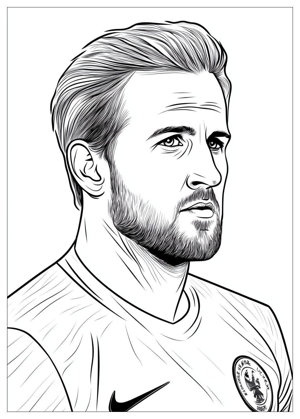 Harry Kane Ausmalbilder 24