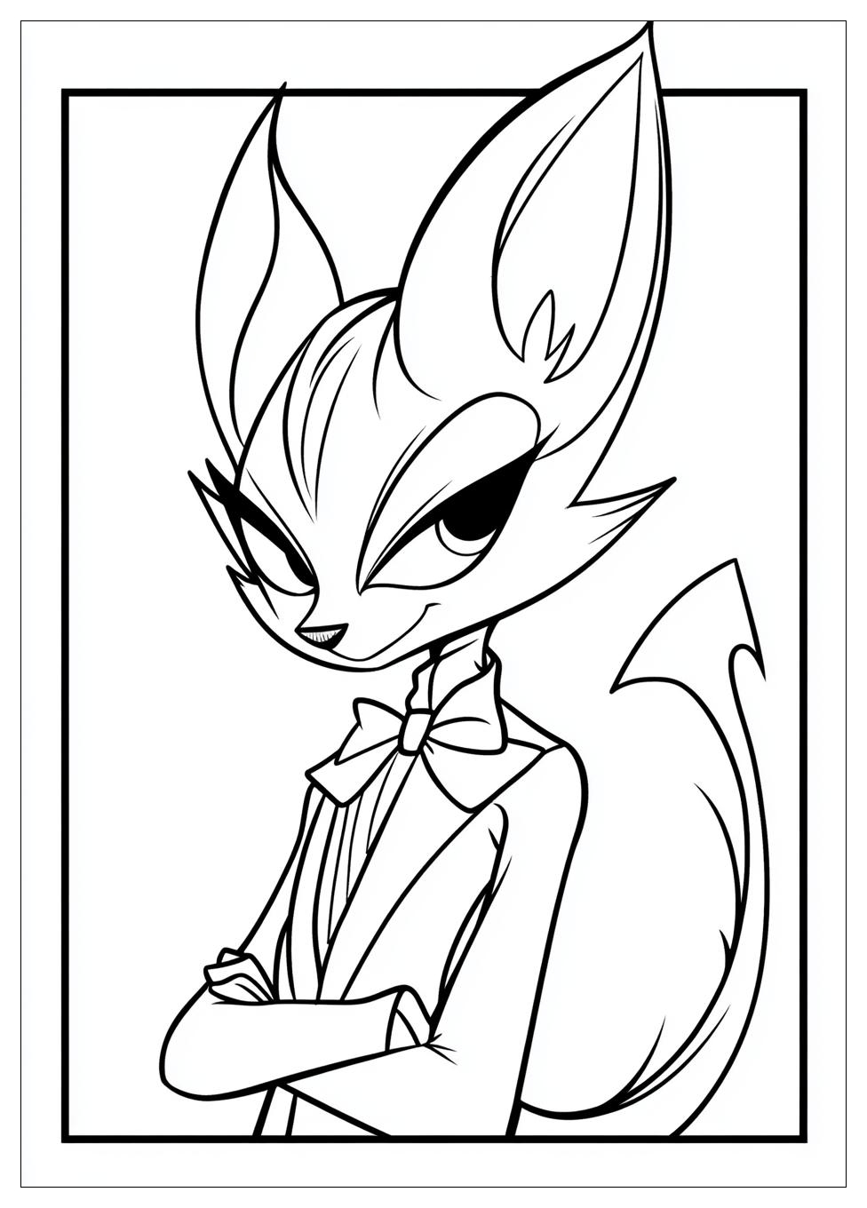 Hazbin Hotel Ausmalbilder 3