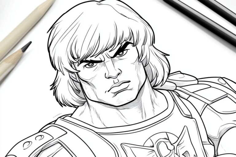 He Man Ausmalbilder : He-Man Malvorlagen