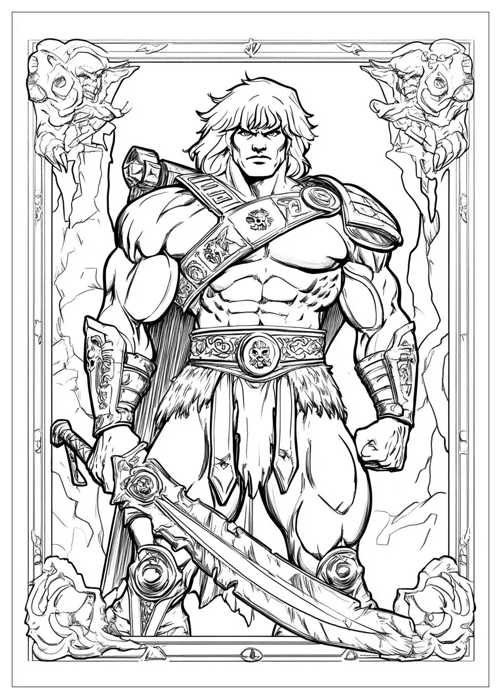 He Man Ausmalbilder 12